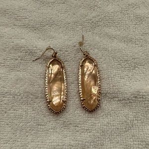 Kendra Scott Rose Quartz Earrings